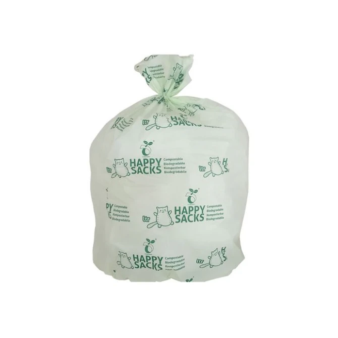 Bio Afvalzak 60 liter 60 x 80 cm 18 micron Wit en groen (doos 24 x 10 stuks) Bio Afvalzak 60 liter 60 x 80 cm 18 micron Wit en groen (doos 24 x 10 stuks)