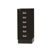 BISLEY A3 Ladekast met 6 Laden met Sokkel 670 x 349 x 432 mm Zwart BISLEY A3 Ladekast met 6 Laden met Sokkel 670 x 349 x 432 mm Zwart