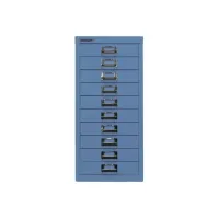 BISLEY A4 Ladekast met 10 Laden 590 x 279 x 380 mm Blauw BISLEY A4 Ladekast met 10 Laden 590 x 279 x 380 mm Blauw