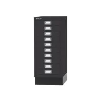 BISLEY A4 Ladekast met 10 Laden met Sokkel 670 x 279 x 380 mm Antraciet BISLEY A4 Ladekast met 10 Laden met Sokkel 670 x 279 x 380 mm Antraciet