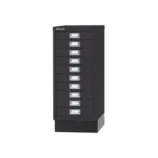 BISLEY A4 Ladekast met 10 Laden met Sokkel 670 x 279 x 380 mm Antraciet BISLEY A4 Ladekast met 10 Laden met Sokkel 670 x 279 x 380 mm Antraciet
