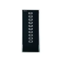 BISLEY A4 Ladekast met 10 Laden met Sokkel 670 x 279 x 380 mm Zwart BISLEY A4 Ladekast met 10 Laden met Sokkel 670 x 279 x 380 mm Zwart