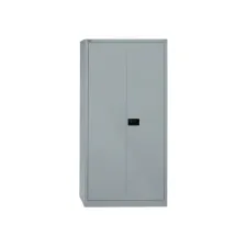 BISLEY Basic Draaideurkast met 4 Legborden 195 x 91 x 40 cm Staal Zilver