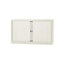 BISLEY Basic Roldeurkast 1 Legbord 695 x 120 x 43 cm Wit