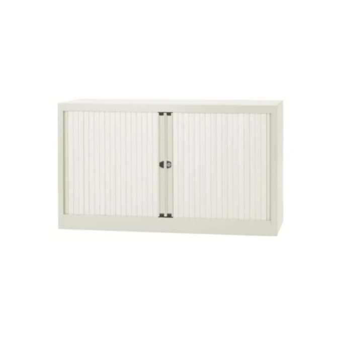 BISLEY Basic Roldeurkast 1 Legbord 695 x 120 x 43 cm Wit