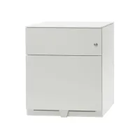 BISLEY Basic Verrijdbaar Ladeblok met 2 Laden 502 x 420 x 565 mm Lichtgrijs BISLEY Basic Verrijdbaar Ladeblok met 2 Laden 502 x 420 x 565 mm Lichtgrijs