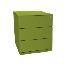 BISLEY Basic Verrijdbaar Ladeblok met 3 Laden 502 x 420 x 565 mm Groen