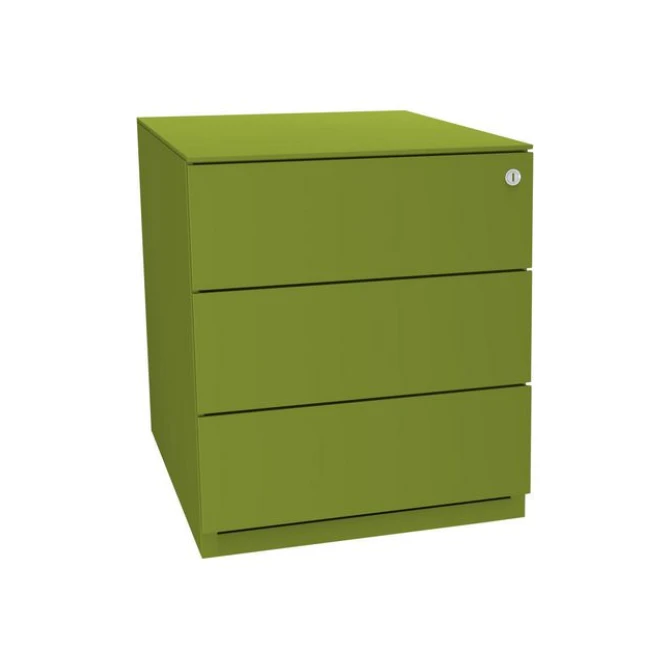 BISLEY Basic Verrijdbaar Ladeblok met 3 Laden 502 x 420 x 565 mm Groen BISLEY Basic Verrijdbaar Ladeblok met 3 Laden 502 x 420 x 565 mm Groen