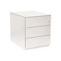 BISLEY Basic Verrijdbaar Ladeblok met 3 Laden 502 x 420 x 565 mm Wit BISLEY Basic Verrijdbaar Ladeblok met 3 Laden 502 x 420 x 565 mm Wit