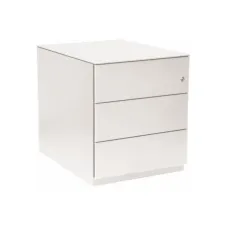 BISLEY Basic Verrijdbaar Ladeblok met 3 Laden 502 x 420 x 565 mm Wit