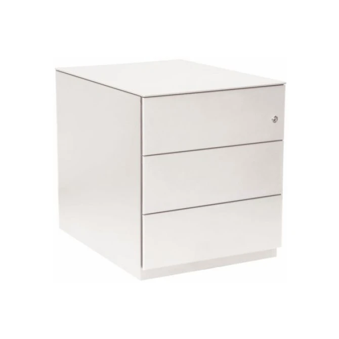 BISLEY Basic Verrijdbaar Ladeblok met 3 Laden 502 x 420 x 565 mm Wit