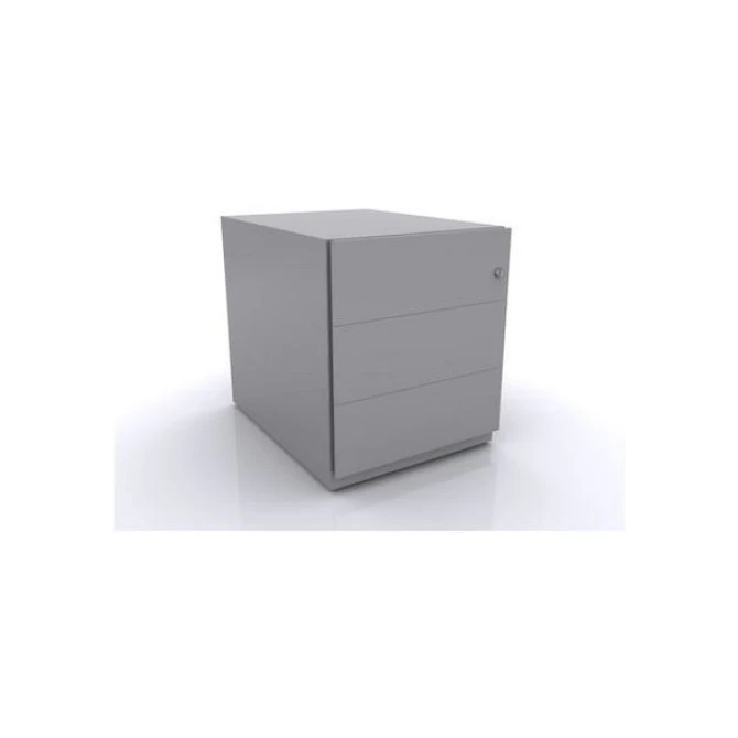 BISLEY Basic Verrijdbaar Ladeblok met 3 Laden 502 x 420 x 565 mm Zwart