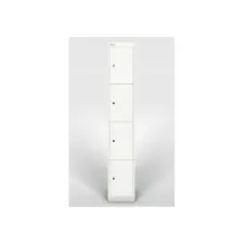 BISLEY CLK124 Locker 4 Compartimenten Wit BISLEY CLK124 Locker 4 Compartimenten Wit