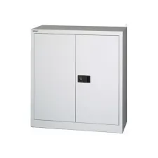 BISLEY Draaideurkast Kast incl 1 legbord Lichtgrijs 1000 x 914 x 400 mm BISLEY Draaideurkast Kast incl 1 legbord Lichtgrijs 1000 x 914 x 400 mm