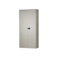 BISLEY Draaideurkast Kast incl 4 legborden Lichtgrijs 1950 x 914 x 400 mm BISLEY Draaideurkast Kast incl 4 legborden Lichtgrijs 1950 x 914 x 400 mm