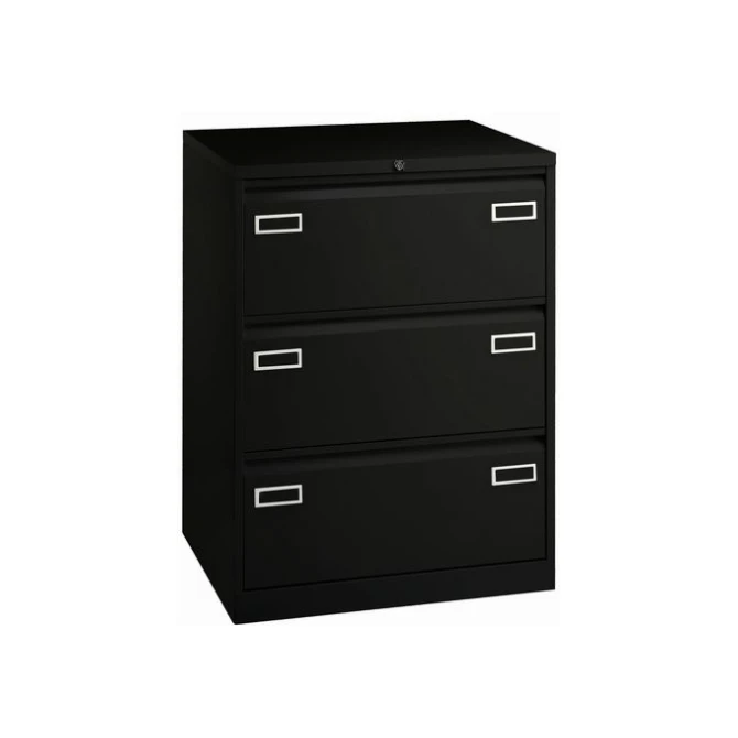 BISLEY Duel A4 Hangmappenkast met 3 Laden 1016 x 800 x 622 mm Zwart