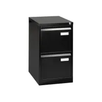 BISLEY Hangmappenkasten Zwart 2 711 x 470 x 622 mm