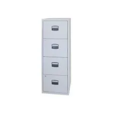 BISLEY Homefiler Hangmappenkast met 4 Laden 1321 x 413 x 400 mm Lichtgrijs BISLEY Homefiler Hangmappenkast met 4 Laden 1321 x 413 x 400 mm Lichtgrijs
