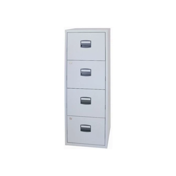 BISLEY Homefiler Hangmappenkast met 4 Laden 1321 x 413 x 400 mm Lichtgrijs BISLEY Homefiler Hangmappenkast met 4 Laden 1321 x 413 x 400 mm Lichtgrijs