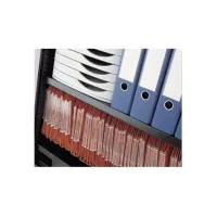 BISLEY Lateraal legbord voor roldeurkasten Zwart