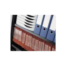 BISLEY Lateraal legbord voor roldeurkasten Zwart