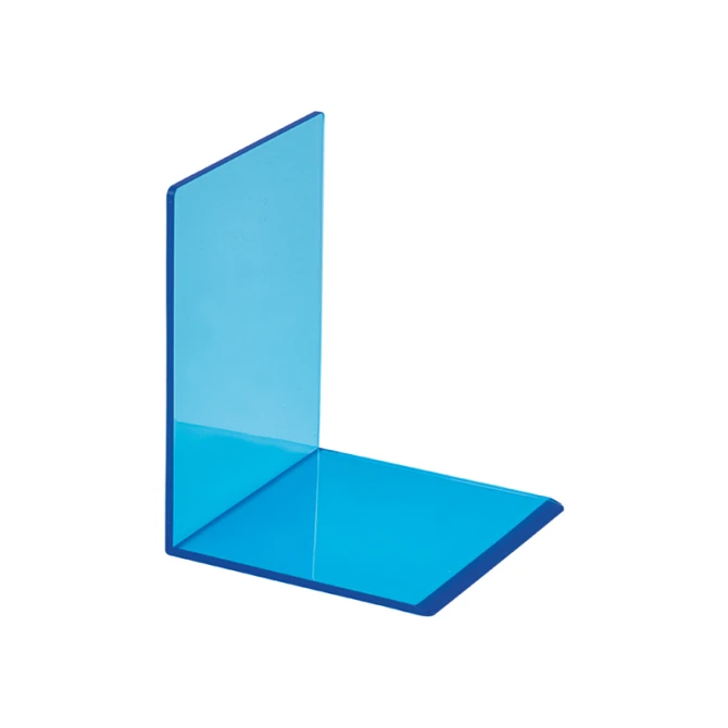 Boekensteun Maul 10x10x13cm trans bl/p2