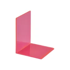 Boekensteun Maul 10x10x13cm trans rz/p2 Boekensteun Maul 10x10x13cm trans rz/p2