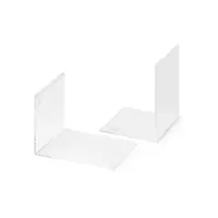 Boekensteun Maul 10x8x10cm transp/p2