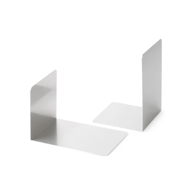 Boekensteun Maul 12x12x17cm aluminium/p2