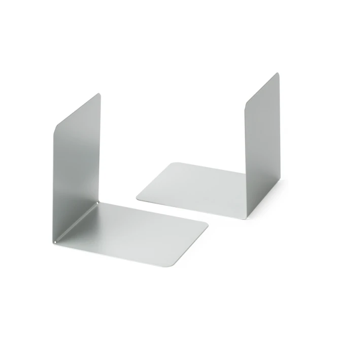 Boekensteun Maul 14x12x14 metaal zilv/2