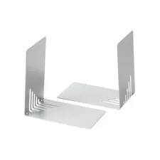 MAUL Boekensteun 14x8.5x14cm metaal zilver (set 2 stuks) MAUL Boekensteun 14x8.5x14cm metaal zilver (set 2 stuks)