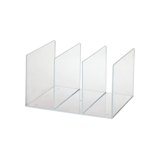 MAUL Boekensteun 3-voudig Acryl transparant