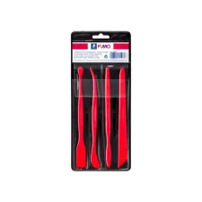 Boetseer spatel FIMO plastic/set4 Boetseer spatel FIMO plastic/set4