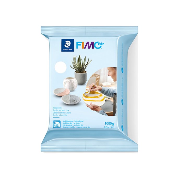 Boetseerklei FIMO air wit (10 stuks)00g Boetseerklei FIMO air wit (10 stuks)00g