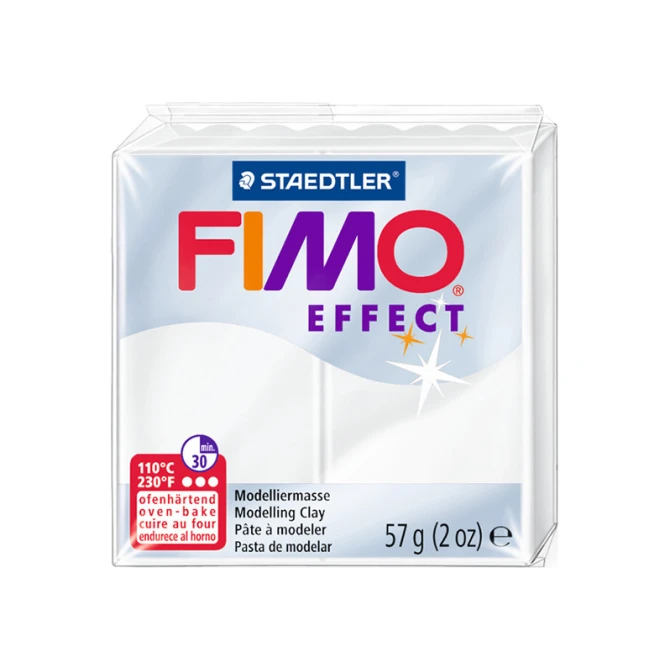 Boetseerklei FIMO effect transp/6x57g