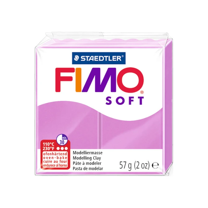 Boetseerklei FIMO soft lavendel/6x57g