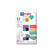 Boetseerklei Fimo effect assorti/12x25g Boetseerklei Fimo effect assorti/12x25g