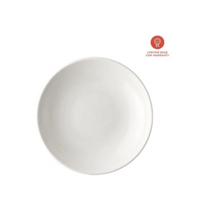 Bord Bloom diep 23cm 1000cc wit/6st