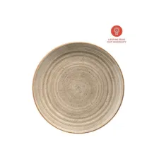 Bord Terrain Gourmet vlak 17cm creme/12 Bord Terrain Gourmet vlak 17cm creme/12