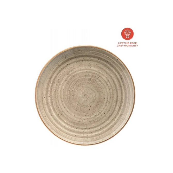 Bord Terrain Gourmet vlak 21cm creme/12