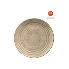 Bord Terrain Gourmet vlak 25cm creme /12 Bord Terrain Gourmet vlak 25cm creme /12