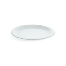 Bord suikerriet bio 23cm wit/pk100 Bord suikerriet bio 23cm wit/pk100