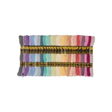 Borduurgaren Folia assorti pastel (5 stuks)2