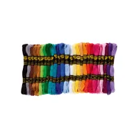 Borduurgaren Folia assorti (5 stuks)2