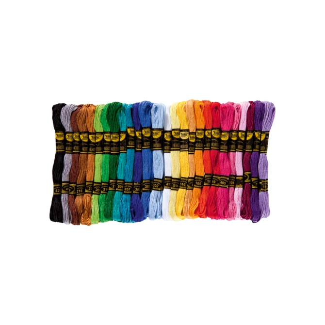 Borduurgaren Folia assorti (5 stuks)2