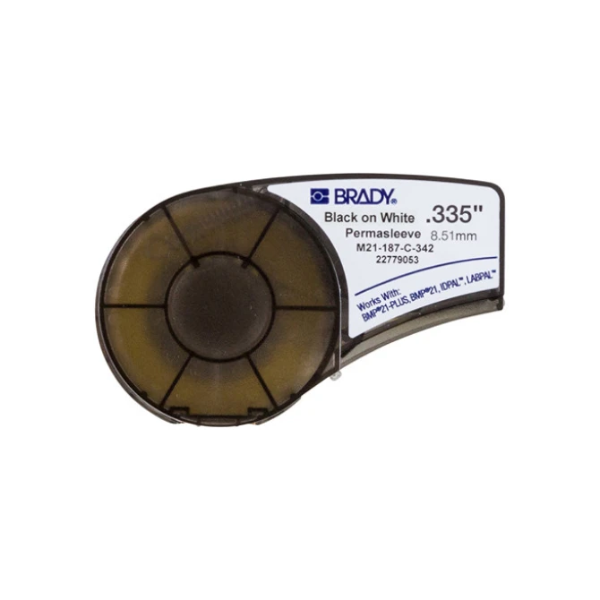 Brady Krimpkous Brady 8.51mmx2.1m zw/wt
