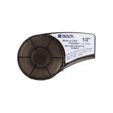 Brady Tape Brady 12.7mm poly zw/tr Brady Tape Brady 12.7mm poly zw/tr