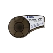 Brady Tape Brady M21-750-461 19.1mm zw/wit Brady Tape Brady M21-750-461 19.1mm zw/wit