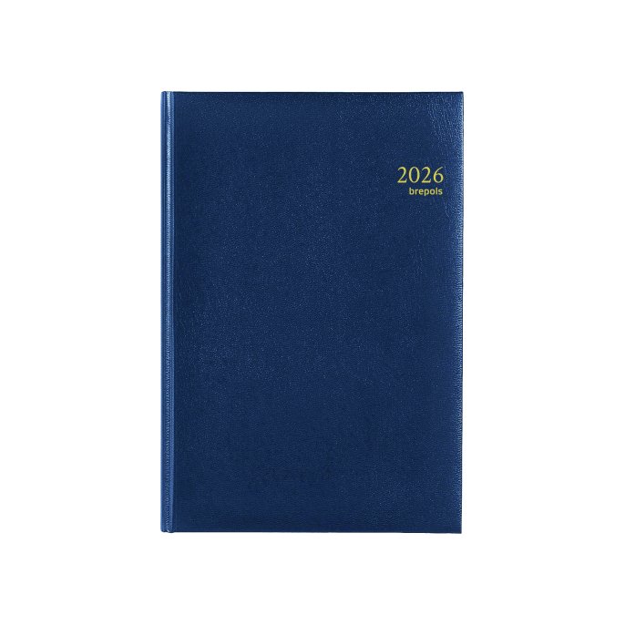 Brepols Agenda A4. 7 dagen per 2 pagina's. Blauw Brepols Agenda A4. 7 dagen per 2 pagina's. Blauw
