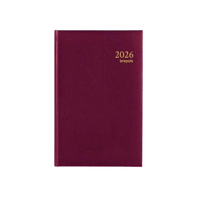 BREPOLS Agenda 2026 Saturnus Luxe Lima 1 Dag Per Pagina Rood BREPOLS Agenda 2026 Saturnus Luxe Lima 1 Dag Per Pagina Rood